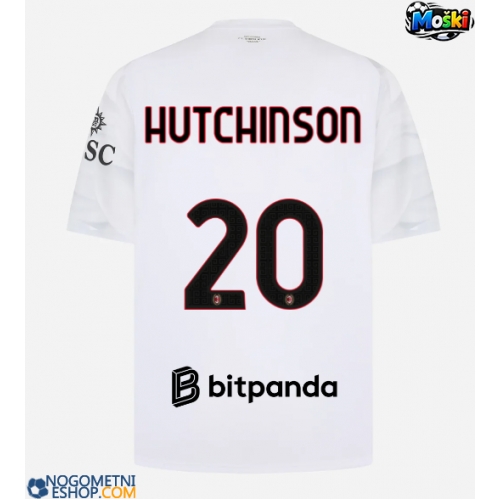 Moški Nogometni dresi AC Milan Omari Hutchinson #20 Gostujoči 2026-27 Kratek Rokav